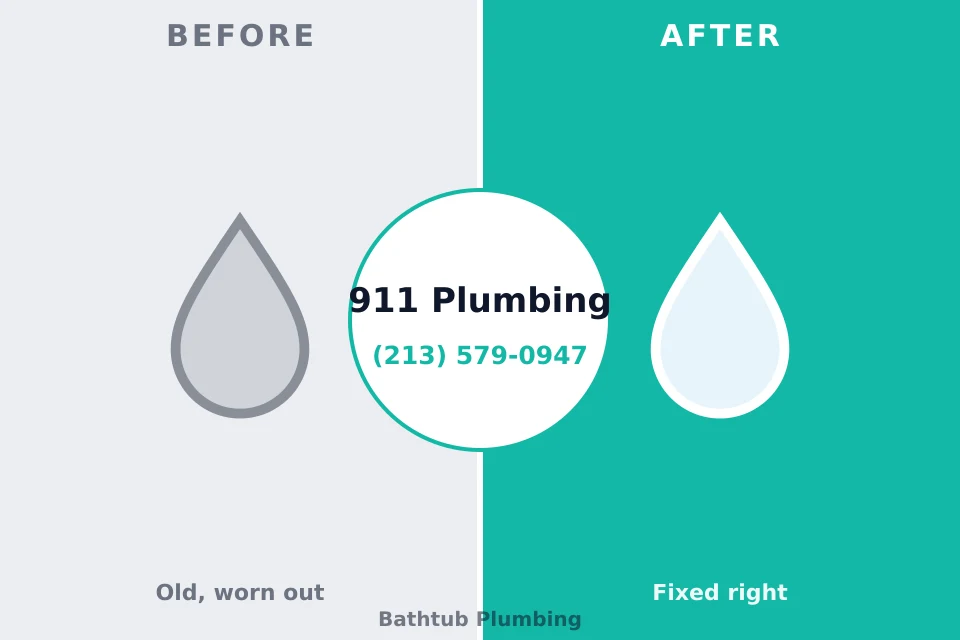 Before and after: plumbing company Milledgeville, IL